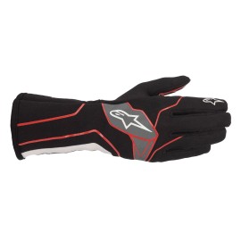 ALPINESTARS TECH-1 K V2 GLOVES BLACK/RED/WHIT