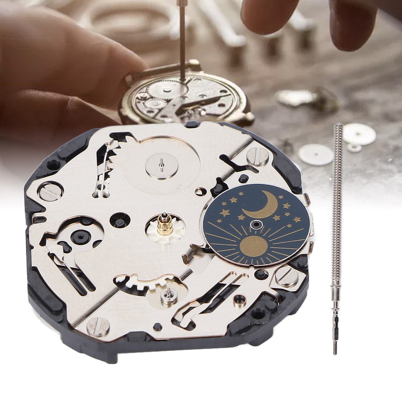 Professional VX3H Alloy Watch Movement Precise Watch Quartz Movement Replacement
