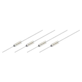 MECCANIXITY 4Pcs Metal Temperature Thermal Fuse RY152 152 °C 305.6 °F 15A 250V Cutoff Thermal Fuse for Motor Transformer Electric Industrial Home Appliance