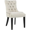 Modway Regent Modern Elegant Button-Tufted Upholstered Fabric with Nailhead Trim,