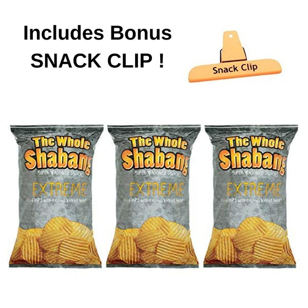 The Whole Shabang Potato Chips - 6 oz. Bag (Extreme, 3 Pack)