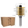 1/2 Inch Shank Finger Glue Joint Router Bit Wood Chisel