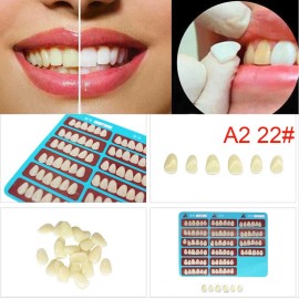 Unbranded 96pcs 22# A2 Dental Tooth Veneer Anterior Resin Thin Teeth Veneers Porcelain