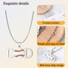 Father's Day Gifts for Dad Necklace Baseball Dad Sport Necklace