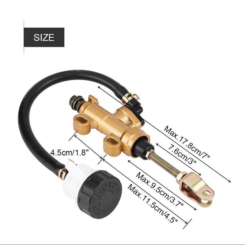 Universal Brake Master Cylinder Pump with Storage Tank for Motorcycle