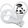 Sleepy Panda Cute Nail Clippers Plus Bottle Opener Keychain