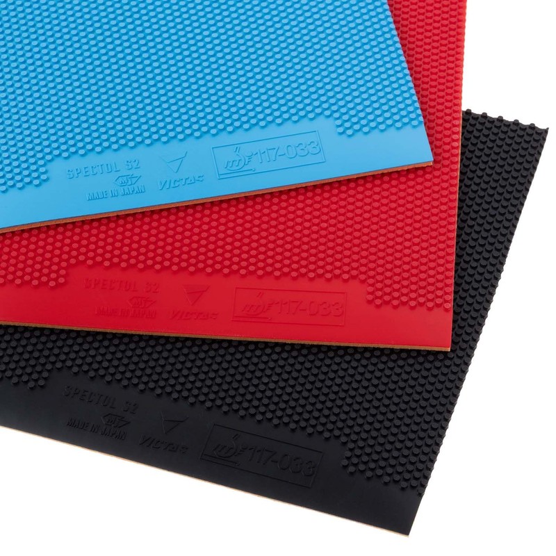 VICTAS Table Tennis Rubber Table Tennis Table Soft Spectrum S2