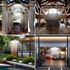 CREATESTAR Solar Pendant UFO Light 3000LM, Gazebo Indoor Outdoor Motion