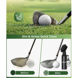 BKF Golf Club Cleaner Brush Golf Water Brush 4oz Water Washer Scrub Cool Golf Gadget