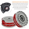 FUSHUI 2 Pack Strimmer Spool,Double Line Autofeed Spool and Line,Strimmer