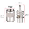 TUOLNK PL-259 Crimp Connector UHF Plug Adapter for RG58 RG400