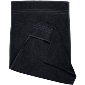 KTX7® Fitness Towel, sports towel V.2 Black