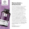 HealthyWorld® Milk Thistle + Artichoke Capsules - Liver Support &