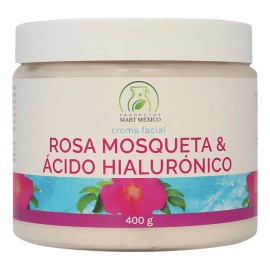 Crema Rosa Mosqueta Con Acido Hialurnico Facial 400 Grs Momento De Aplicacin Danoche Tipo De Piel Todo Tipo De Piel                                   