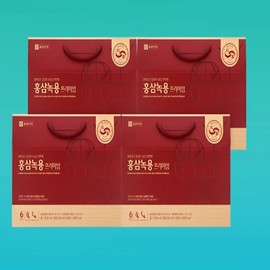 Jongkundang Health 종근당건강 홍삼녹용 프리미엄 선물세트 30포 x 4박스 Jonggeun Dang Health Red Ginseng Deer Antler Premium Gift Set 30 Packs x 4 Boxes