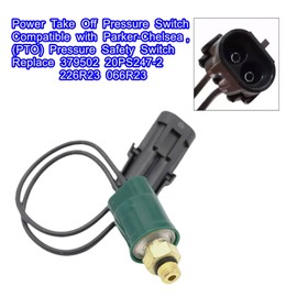 Power Take Off Pressure Switch Compatible with Parker-Chelsea,(PTO) Pressure Safety Switch Replace 379502 20PS247-2 226R23 066R23