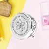 bobauna Scientist Pocket Mirror Science Lovers Gift Never Trust an