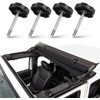 4 Pcs Soft Top Screw Window Frame Knob Door Surround
