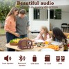 M-Amazup Radios Portable AM FM SW, Retro Radio with Speaker,
