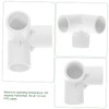 Uonlytech 10 Piezas codo de tubería de agua conector de