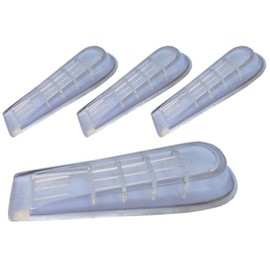 Tope para Puerta Antiderrapante Transparente (X4 Pack) - Manten tu puerta fija en la posición deseada sin azotones!