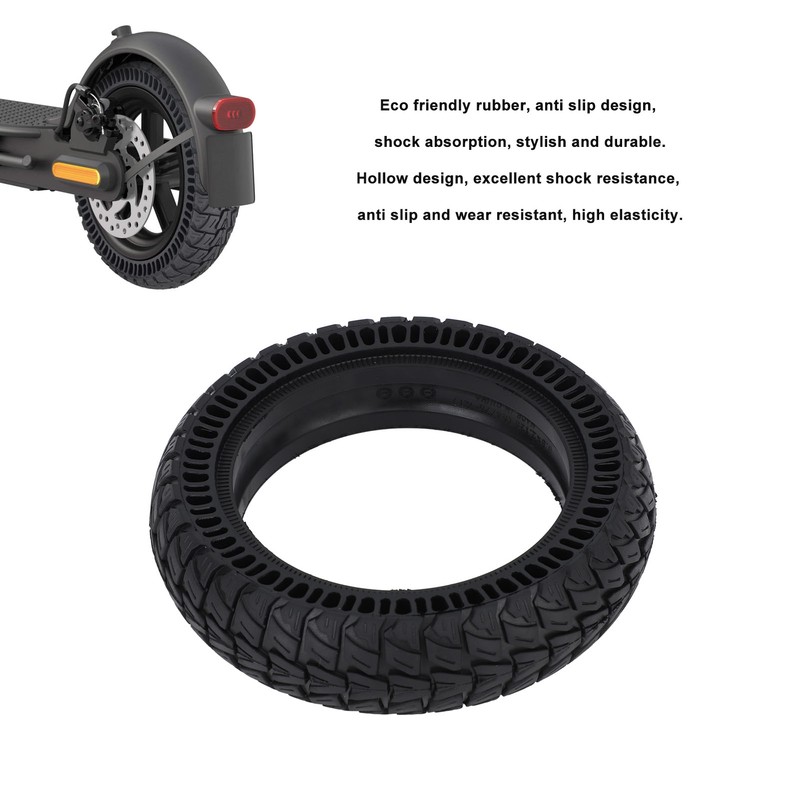8.5x2.125inch Solid Tire Rubber Replacement Wheel Honeycomb Strong Grip Pattern
