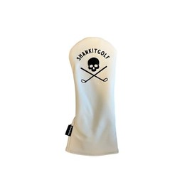 SHANKITGOLF Golf Driver Head Cover (White Skull)