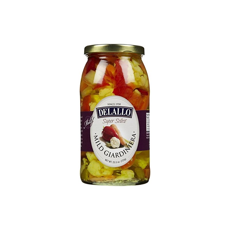 DeLallo Giardinera Mild, 25.5 oz