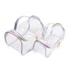 NOLITOY Transparent Toiletry Bag Portable Makeup Organizer for Travel Design