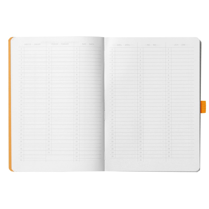 Rhodia 117585C Goalbook Notebook (DIN A5, 14.8 x 21 cm,