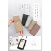LASIEM Smartphone Pochette Shoulder Folio Genuine Leather Large Capacity Women's