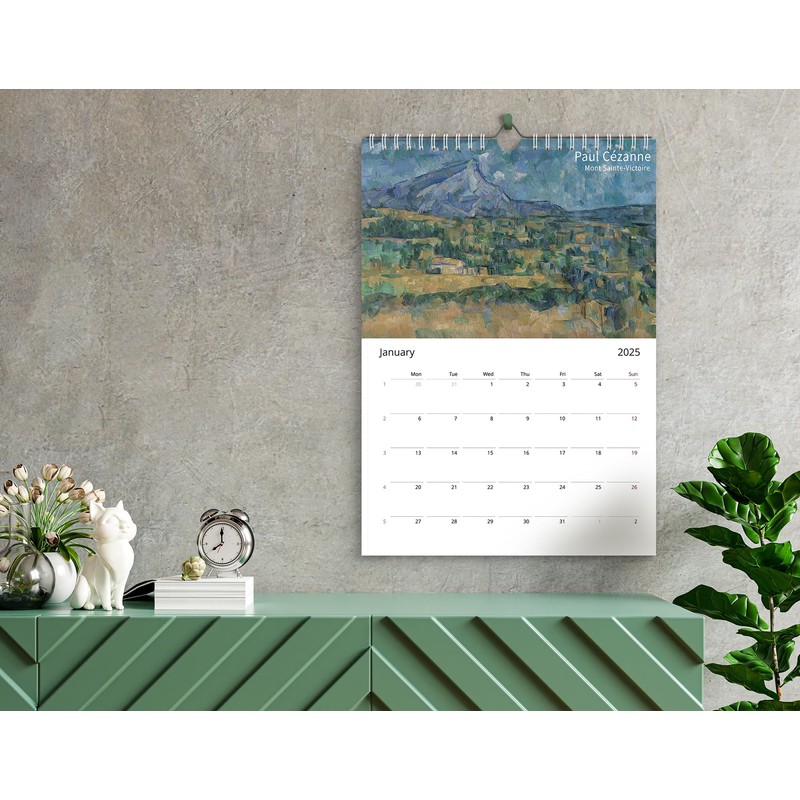 2025 Art Calendar - A Journey Through Masterpieces