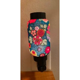 Cal mart gifts Beautiful floral Flowers fabric wall plug-in Night Light Nursery Bedside home de