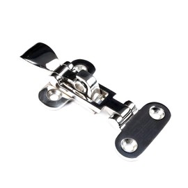 COC-LF 2PCS Boat Lockable Hold Down Clamp Latch Anti-Rattle Marine Hardware Stainless Steel W/Screws