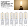 6pcs G9 LED Bulb 5W Transparent Cover 22LED Dimmable G9