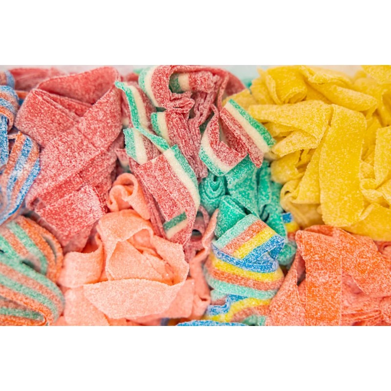By The Cup Sour Power, Watermelon Sour Belts, 6 Ounce