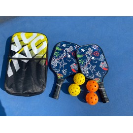 Pickleball-Set of 2，Incisae Pickleball Paddles, Fiberglass Pickleball Rackets, Cooling Towel and Pickleball Bag - Indoor & Outdoor Pickleball Set for Beginners & Intermediate Players…