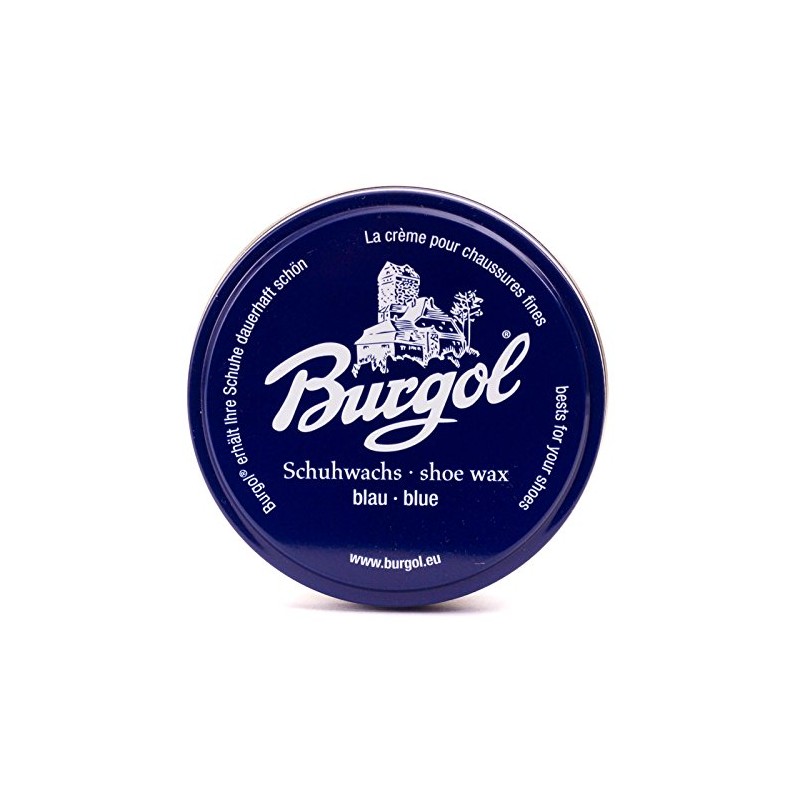 Burgol Shoe Wax - New Formula - Blue -