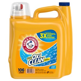 Arm & Hammer, Liquid Detergent Oxi Clean Fresh Scent, 138 Fl Oz