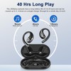 Psadhi Open Ear Clip Wireless Earbuds Bone Conduction Headphones, Bluetooth