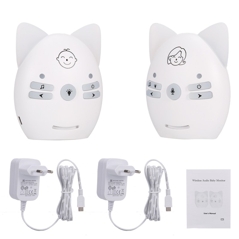 Wireless Audio Monitor Two-way Talk Back Long Range Transmission VOX