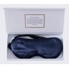 ZIMASILK 100% Pure Mulberry Silk Sleep Mask 22 Momme Filled