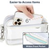 Clear Bag,Clear Crossbody Bag,Stadium Approved Clear Purses For Women Adjustable