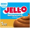 Jell-O Butterscotch Sugar Free & Fat Free Instant Pudding &