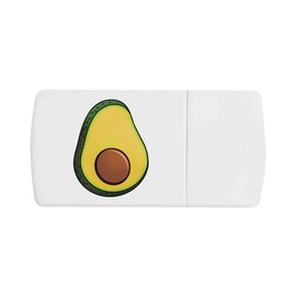 'Sliced Avocado' Pill Box with Tablet Splitter (PI00033389)