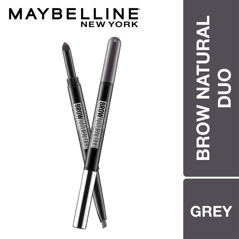 Maybelline New York Natural Brow Duo - Grey