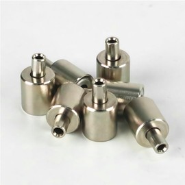 Cable Clamps, Wire Rope Clamp, 8PCS M3 Stainless Steel Wire Rope Cable Clip Clamp, 1/16 Inches One-Way Lock Wire Rope Clip Stopper for 1/16 Inch (1.2mm-1.5mm) Diameter Cable & Wire Rope