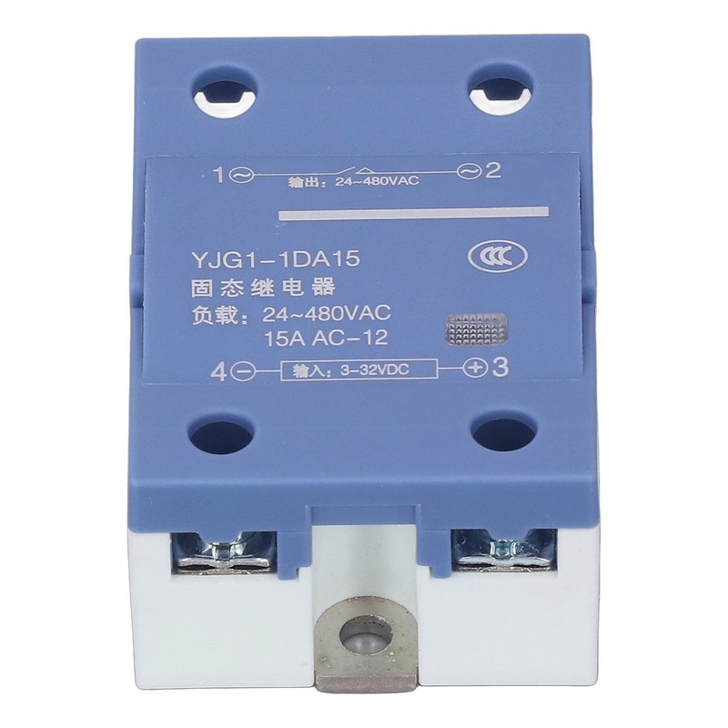 Solid State Relay 15A Single Phase DC 3‑32V Input AC