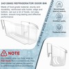 242126602 Refrigerator Door Bin Shelf Replacement for Frigi-daire Side-By-Side Refrigerator