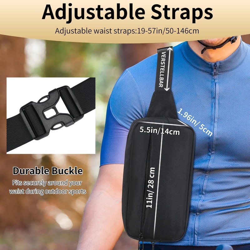 Bum Bag Fanny Pack Men Women Large Capacity,Waterproof Bumbags with